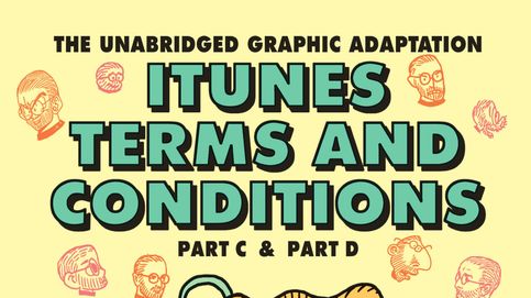 La letra pequeña de Apple inspira un surrealista cómic de 100 páginas