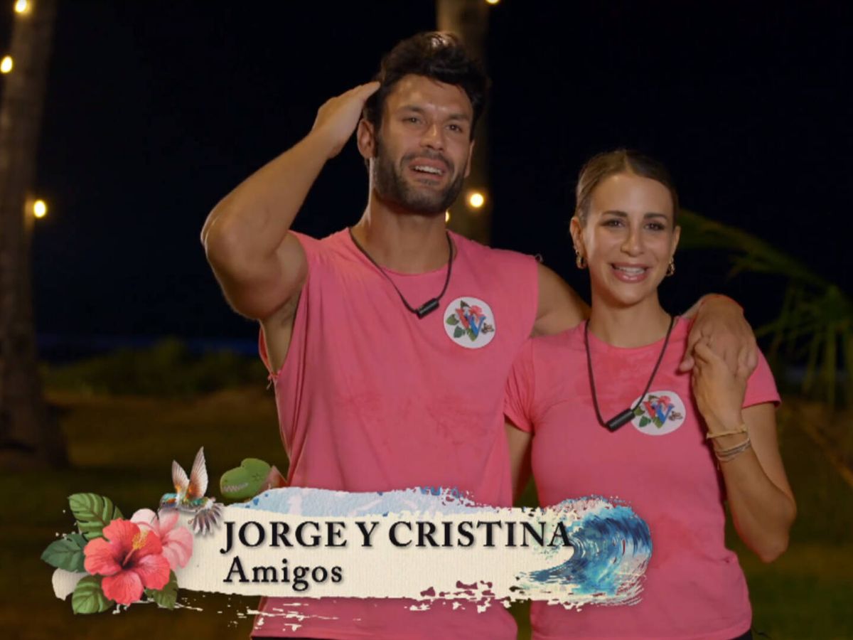 Foto: Jorge Pérez y Cristina Porta, ganadores de '¡Vaya vacaciones!'. (Mediaset)