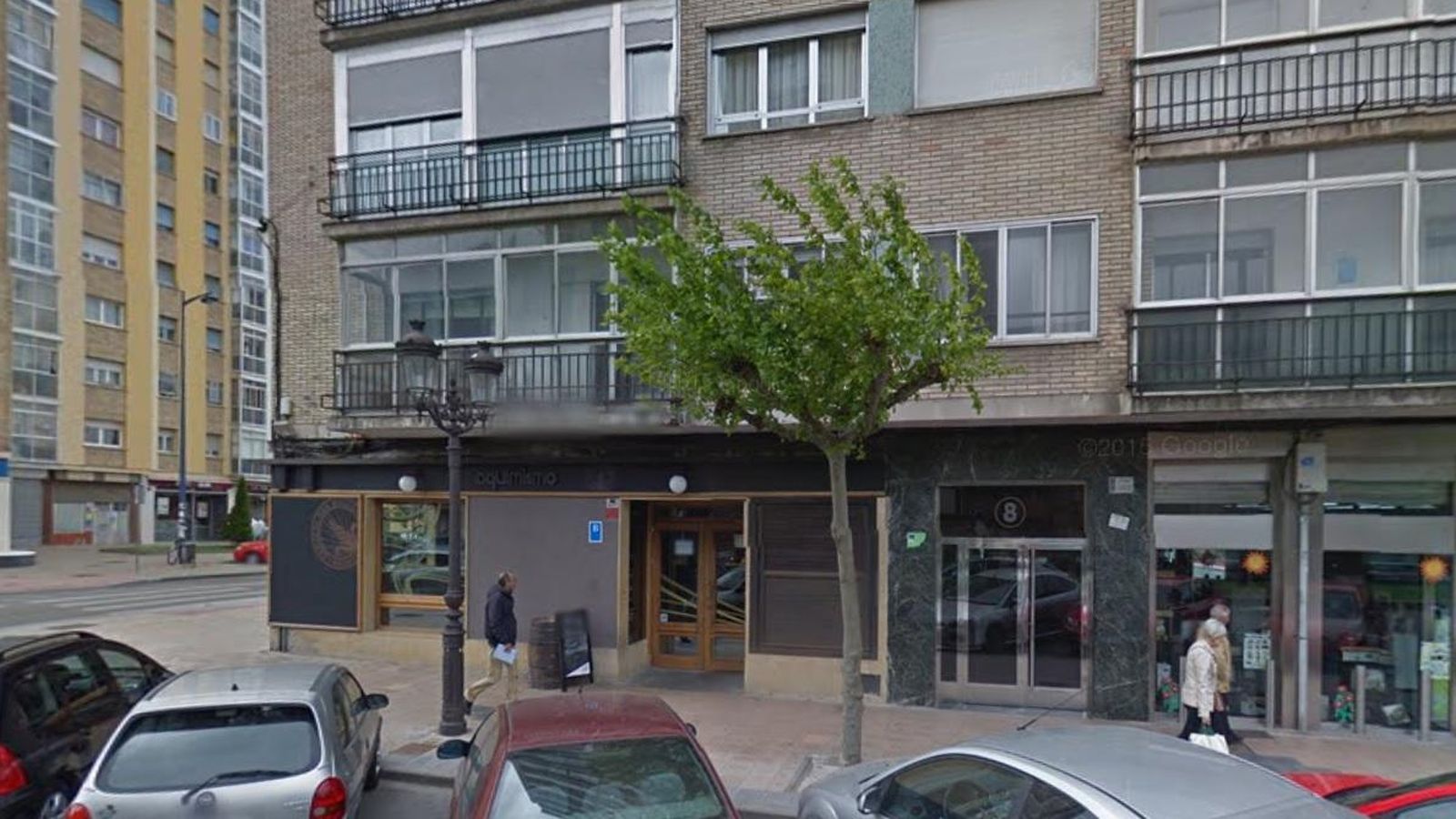 Foto: Portal número 8 de la calle Carmen, en Burgos (Google Maps)