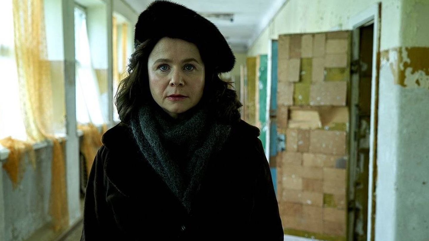 La actriz Emily Watson, en 'Chernobyl'. (HBO)