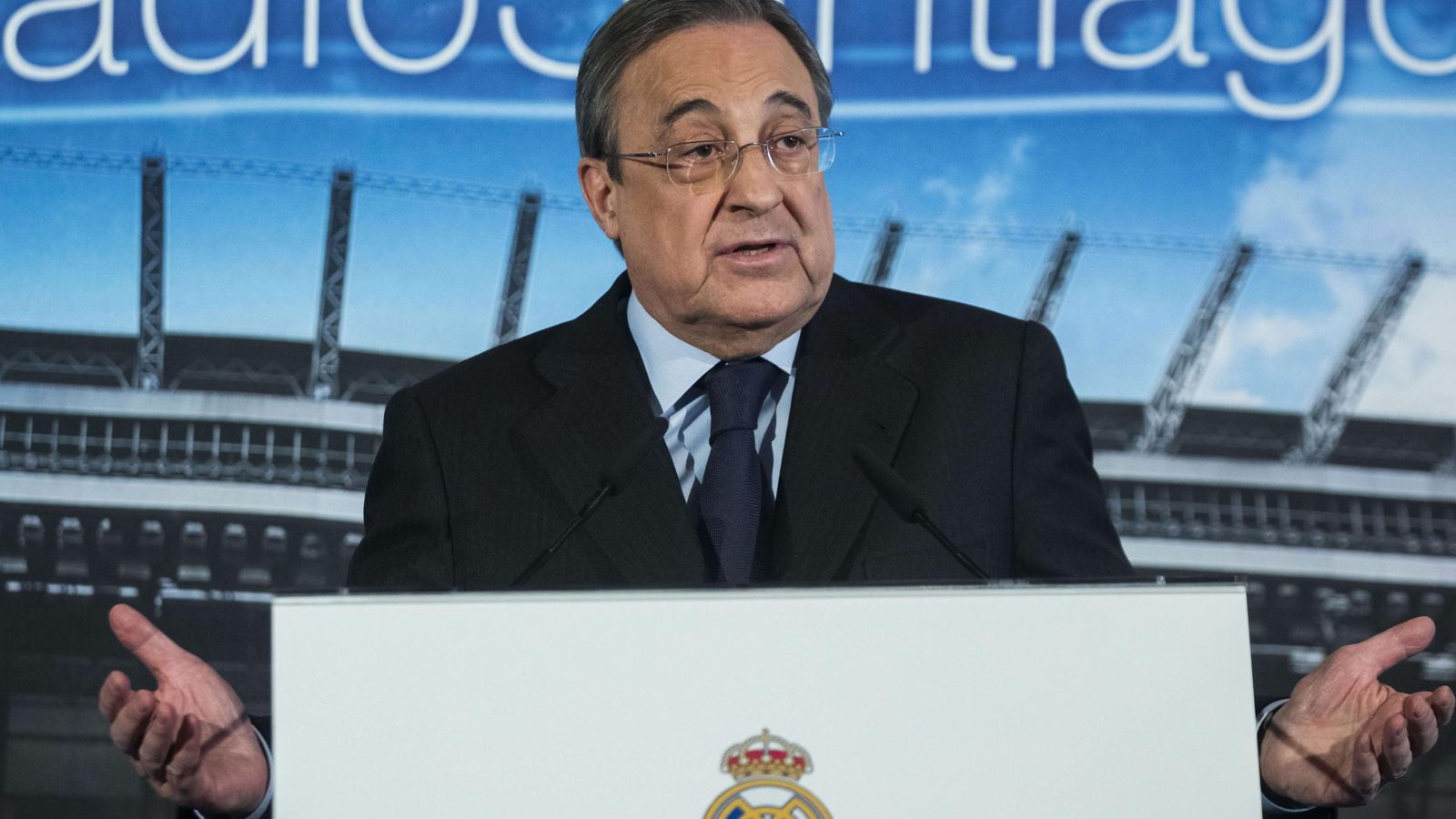 Foto: Florentino Pérez, presidente del Real Madrid (EFE)