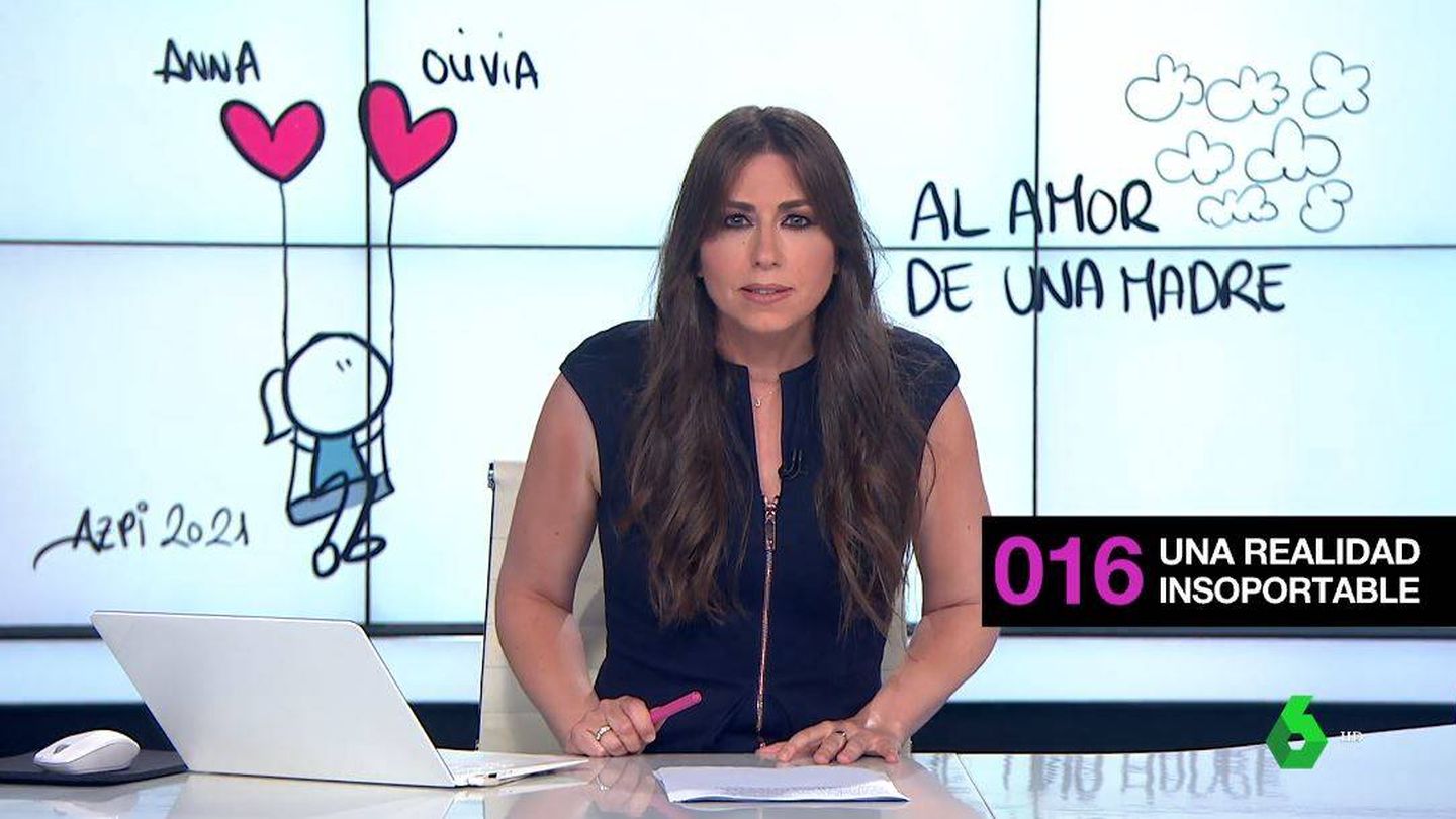 Inés García Caballo, presentadora de 'La Sexta noticias'. (Atresmedia)