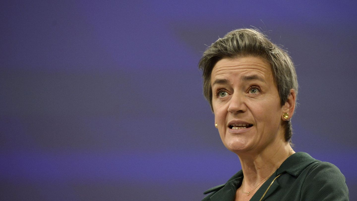 Margrethe Vestager, la vicepresidenta de la Comisión Europea a cargo de Competencia. (Reuters)