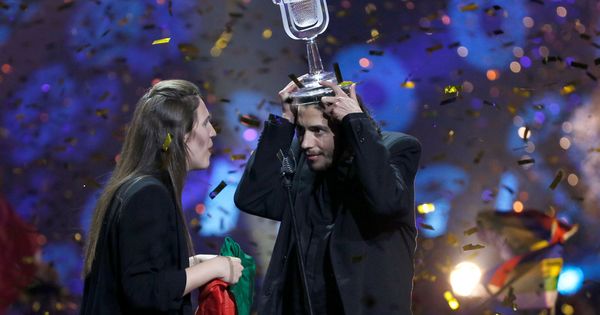 Foto: Salvador Sobral, responsable de la primera victoria de Portugal en Eurovisión