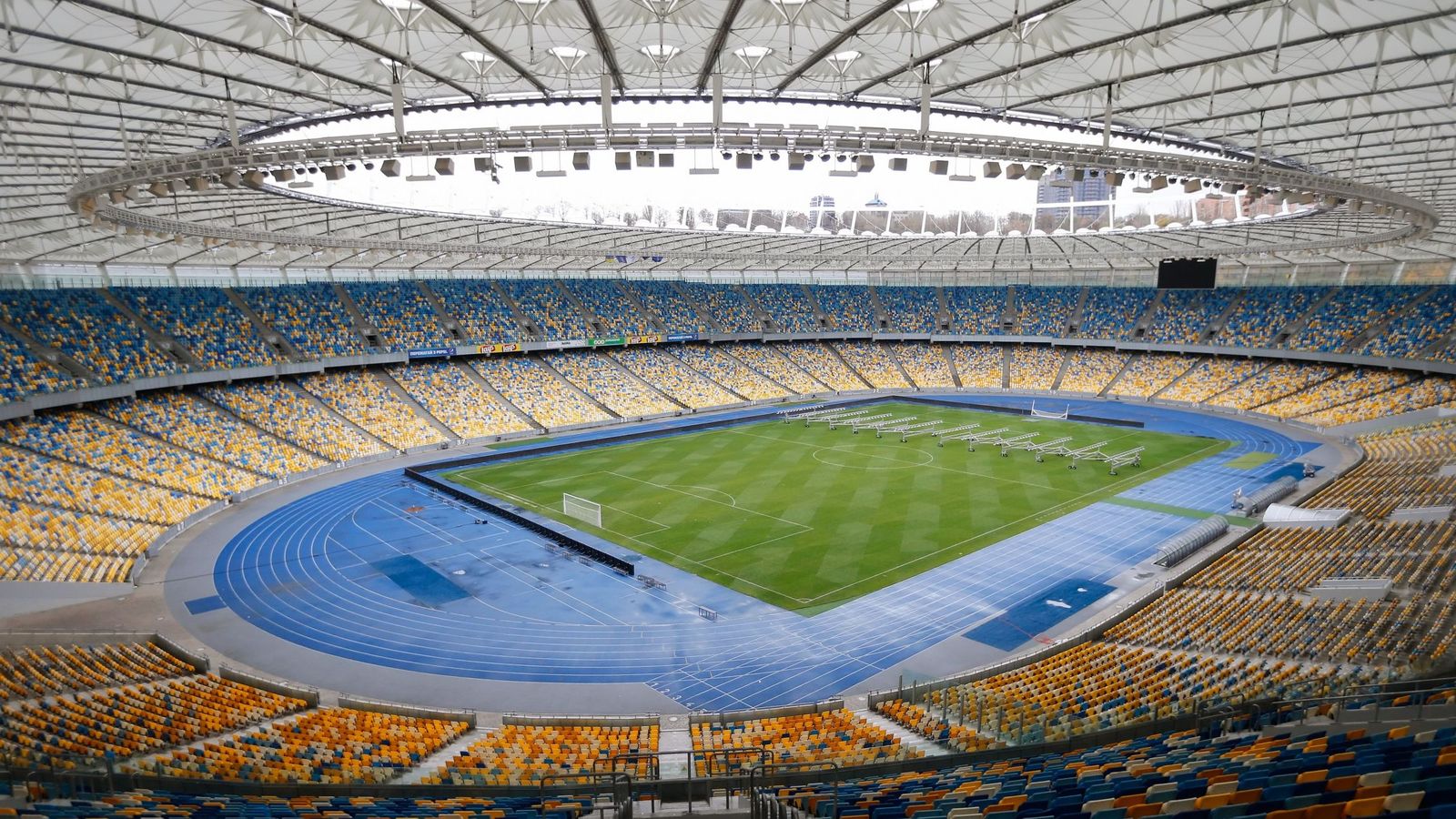 Foto: Estadio en el que se celebrará la final de la Champions. (Foto: EFE)
