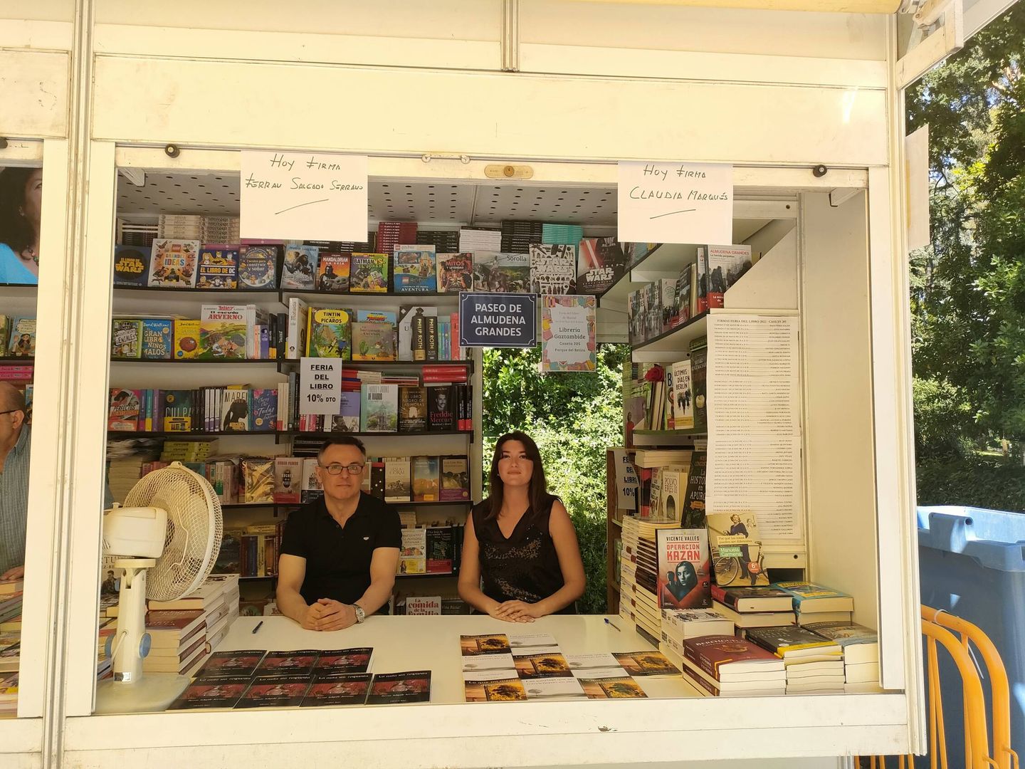Ferrán Salgado y Claudia Marqués, autores a la espera de lectores (P.C.)