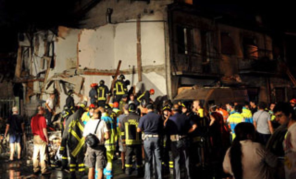 Foto: Aumenta a quince el número de fallecidos en Italia por la explosión de un tren