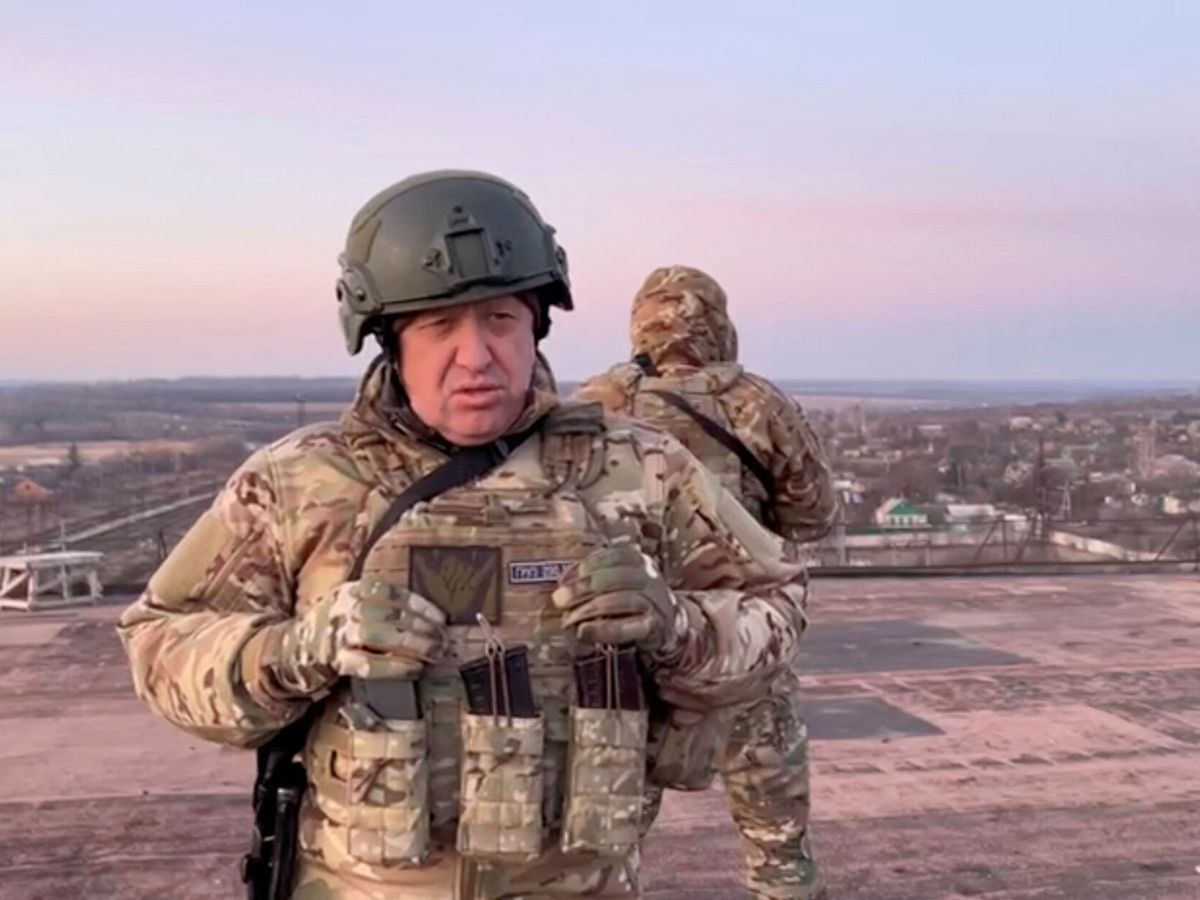 Foto: Yevgeny Prigozhin, el jefe de la compañía rusa de mercenarios Wagner. (Reuters/Concord Press)