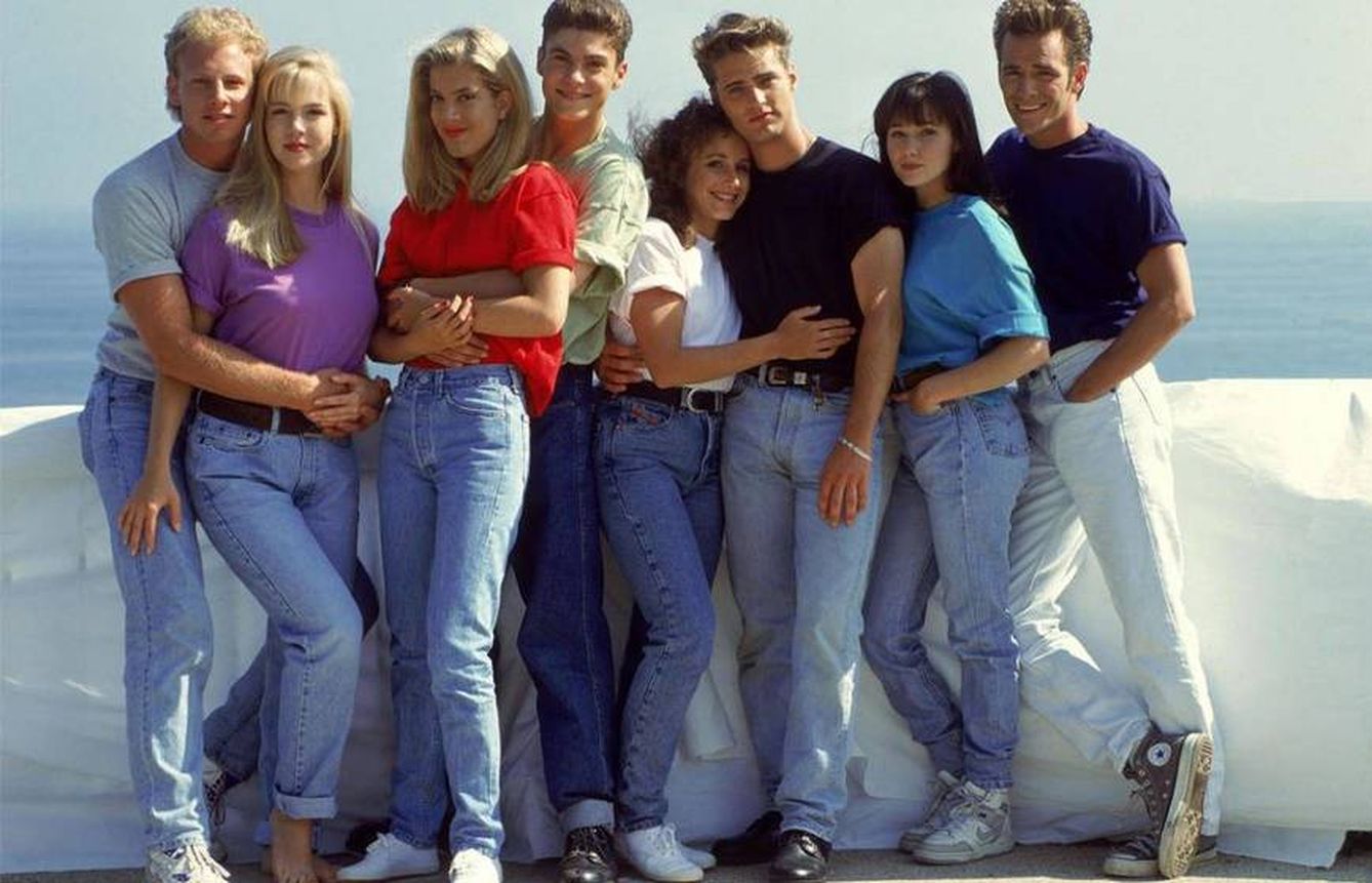 En los años 90, en la serie 'Sensación de vivir' se rescató una moda impuesta por James Dean.