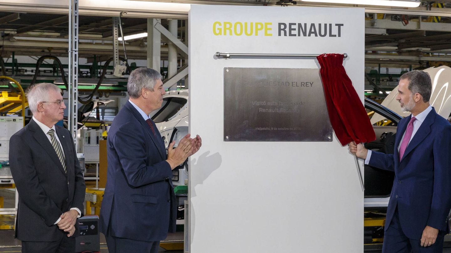 Junto a José Vicente de los Mozos, máximo responsable de Renault España.