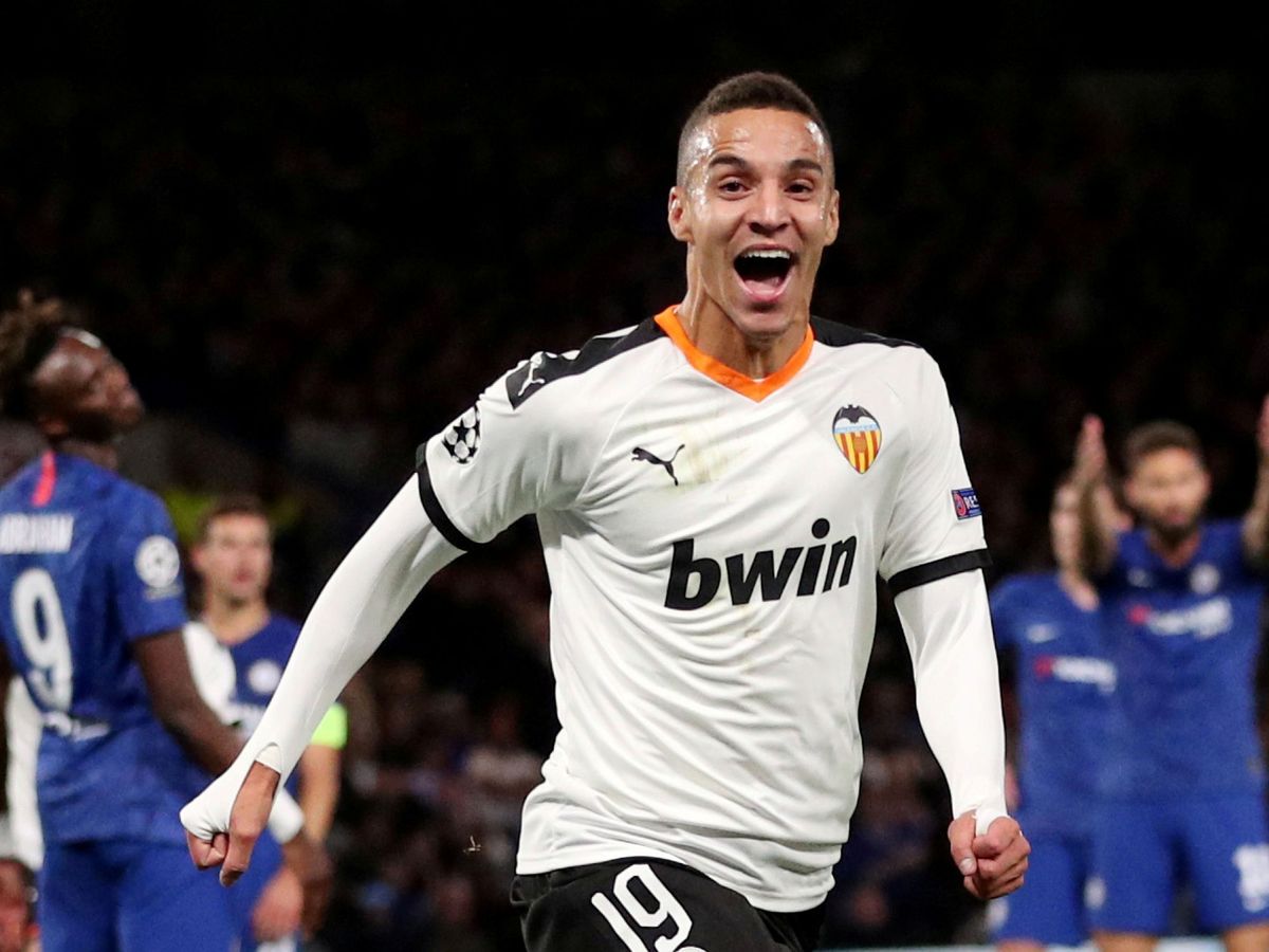 Foto: Rodrigo celebra su gol frente al Chelsea en esta temporada. (Reuters)