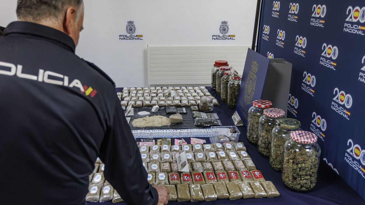 Detenida una pareja dedicada al tráfico de drogas e incautadas 121 bolsas de cocaína