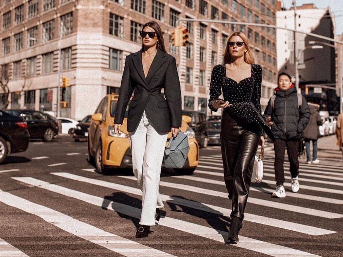 Foto: Marta Lozano y Teresa Andrés Gonzalvo, en la Semana de la Moda de Nueva York. (Instagram/@teresaandresgonzalvo)