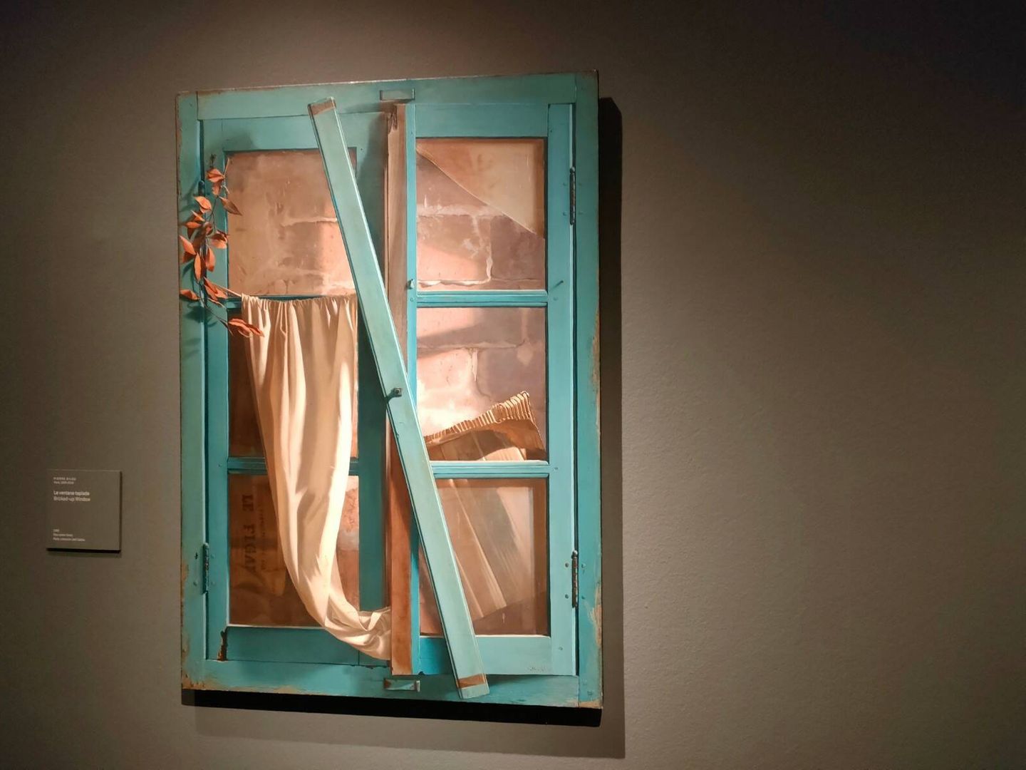 'La ventana tapiada', de Pierre Gilou (1982) (Paula Corroto) 