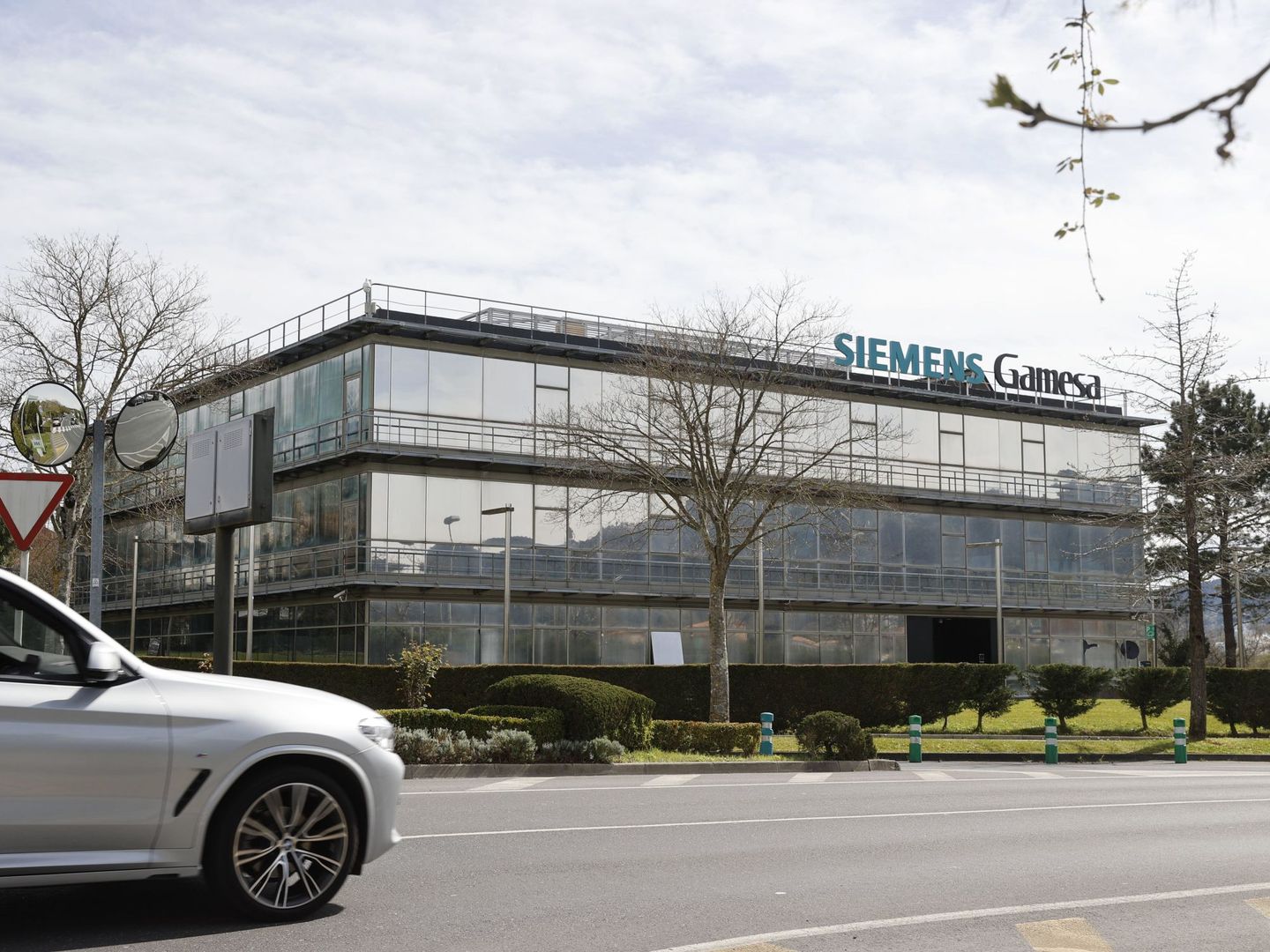 Vista de la sede de la compañía Siemens Gamesa en el parque tecnológico de Zamudio, en Vizcaya. (EFE)