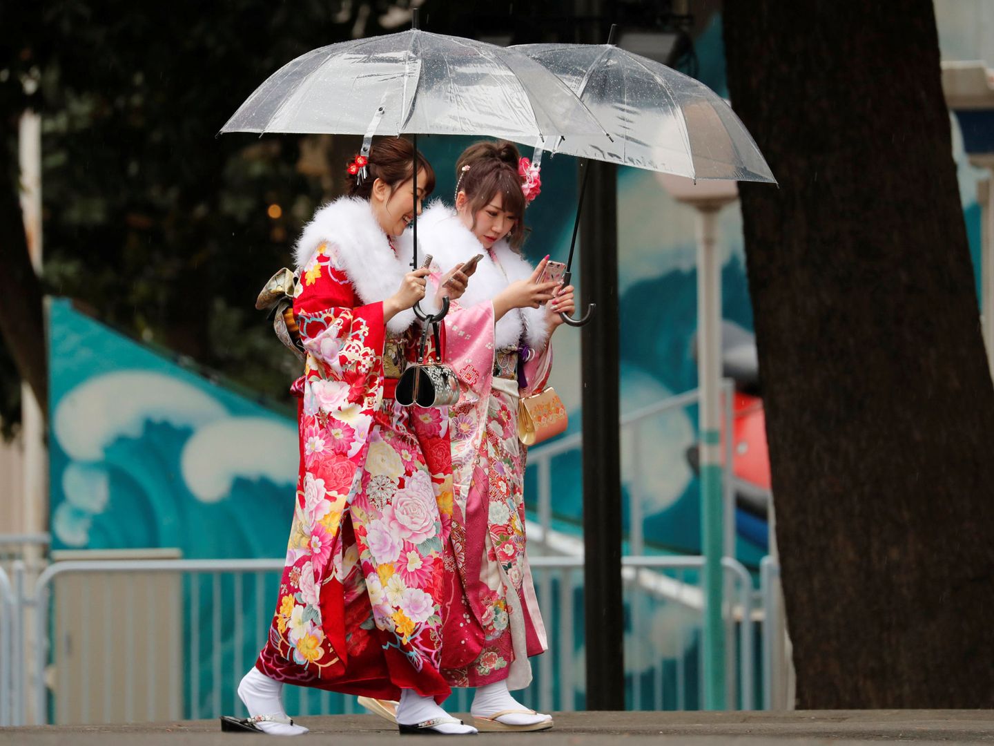 El kimono es tradición y belleza. (Reuters)