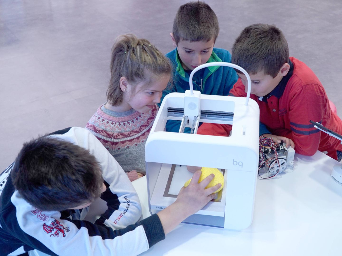 Robótica, impresión 3D o realidad virtual son algunas de las tecnologías con las que aprenden los niños.