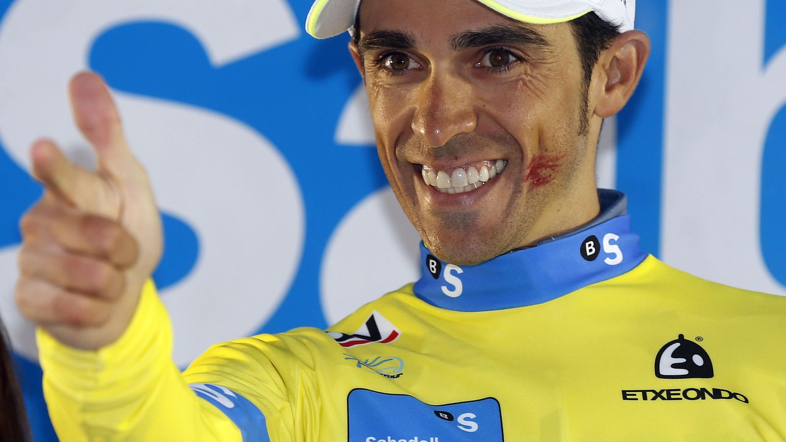 Foto: Alberto Contador aspira a ganar su tercer Tour y afronta esta nueva edición con inmejorables expectativas. (EFE)