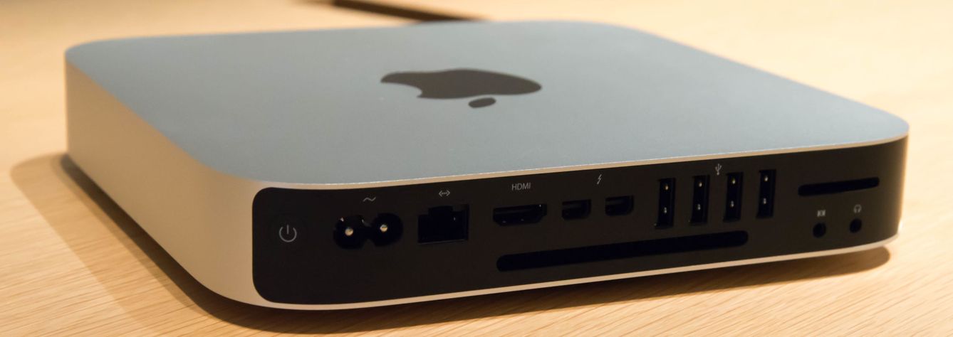 Mac Mini de 2014 como el utilizado para la prueba