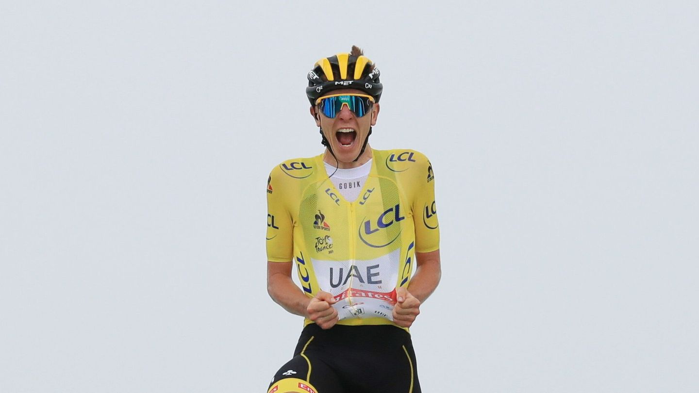 Pogacar, el gran protagonista de este Tour de Francia. (Reuters)