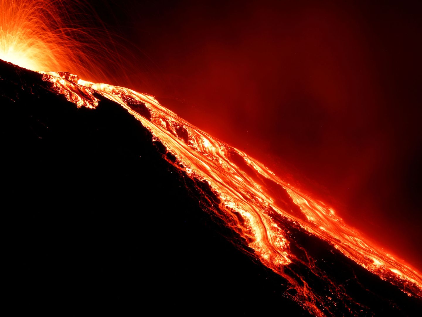 Erupción del Estrómboli el pasado 30 de agosto. (Reuters)