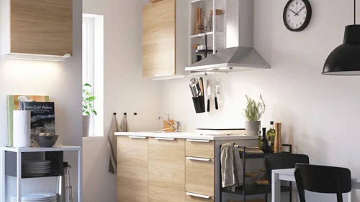 Cocinas pequeñas pero ideales con estas ideas y trucos deco de Ikea