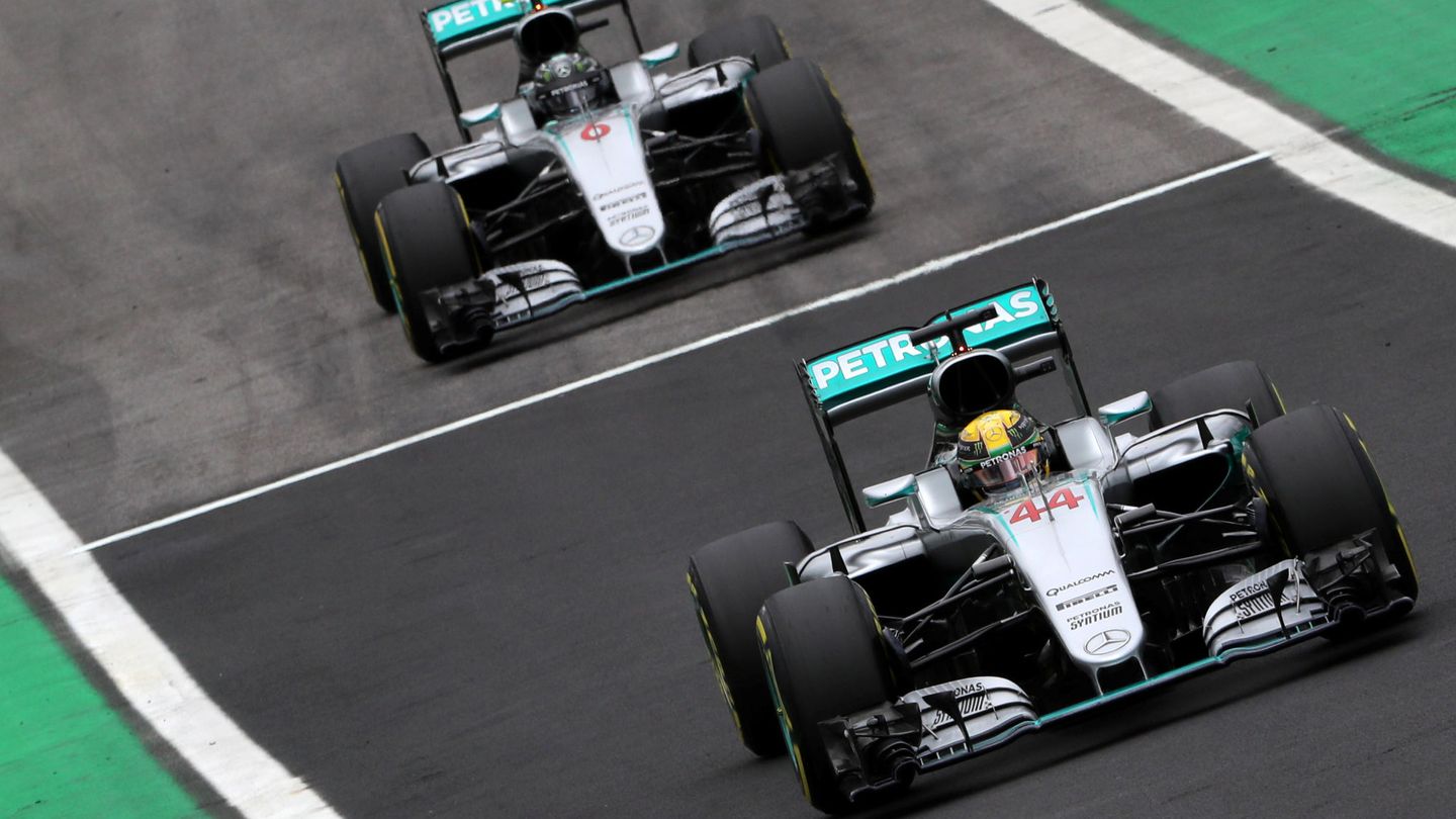Rosberg y Hamilton se han repartido los títulos desde el 2014. (EFE)