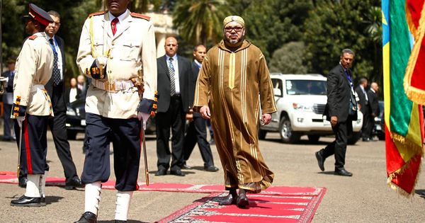 Foto: El rey Mohamed VI durante una visita de Estado a Etiopía, en noviembre de 2016. (Reuters)