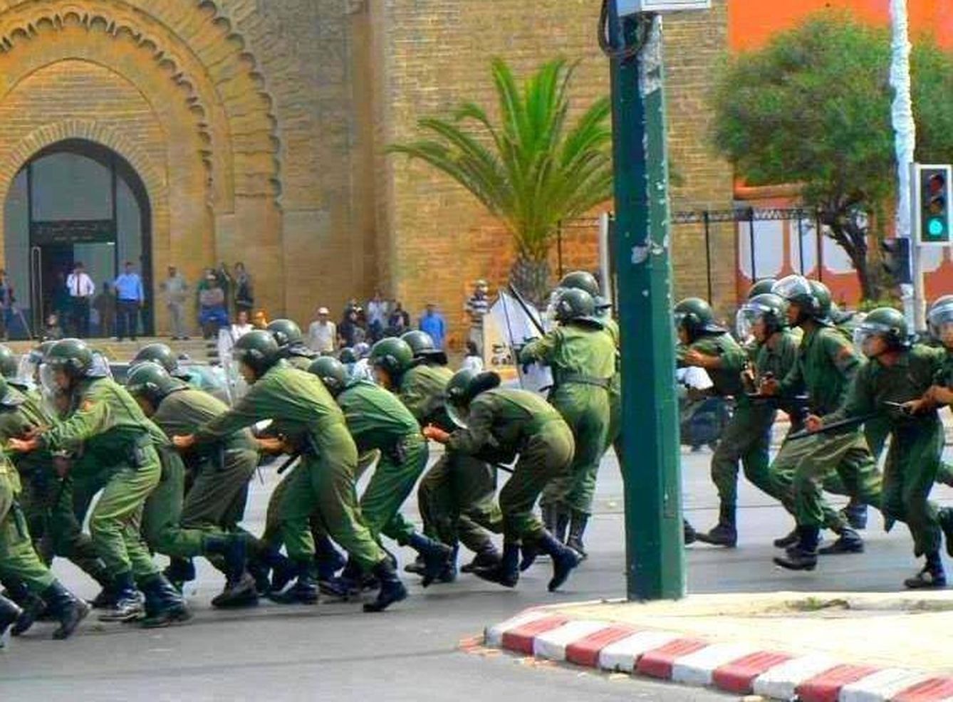 Intervención militar de las Fuerzas de Marruecos. (FB Fuerzas Marruecos)
