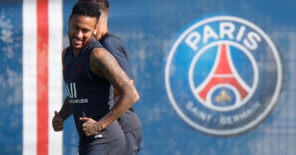 Foto: Neymar durante un entrenamiento con el Paris Saint Germain. (Efe)