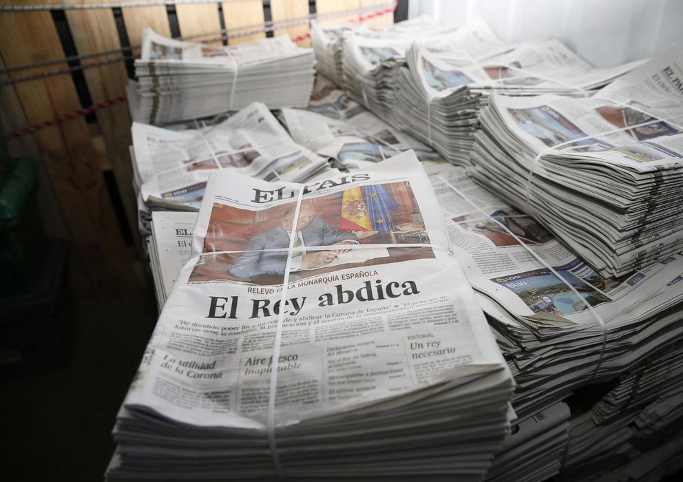 Foto: Los periódicos de papel pierden inversión publicitaria en 2014 (Efe).