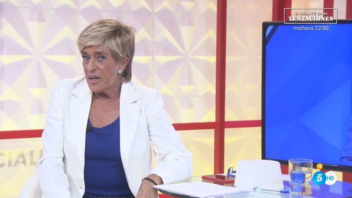 Chelo García-Cortés se estrena como presentadora de 'Socialité' provocando una crisis de ansiedad a Isabel Pantoja