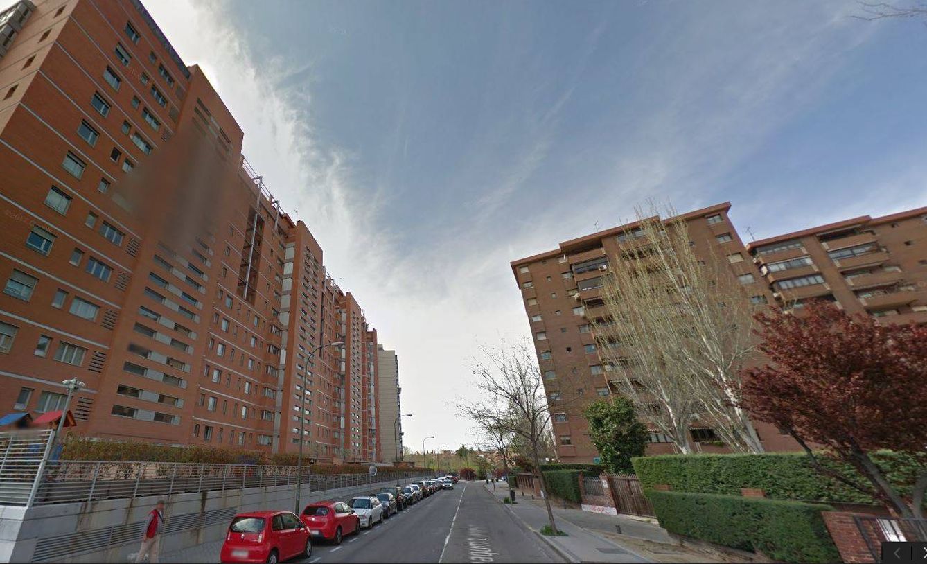 Panorámica del piso de Rosa López en Madrid. (Google)
