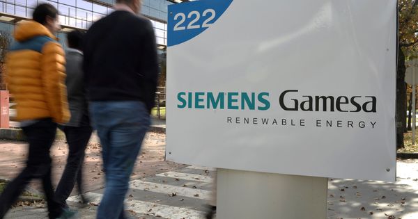 Foto: Logotipo de Siemens Gamesa