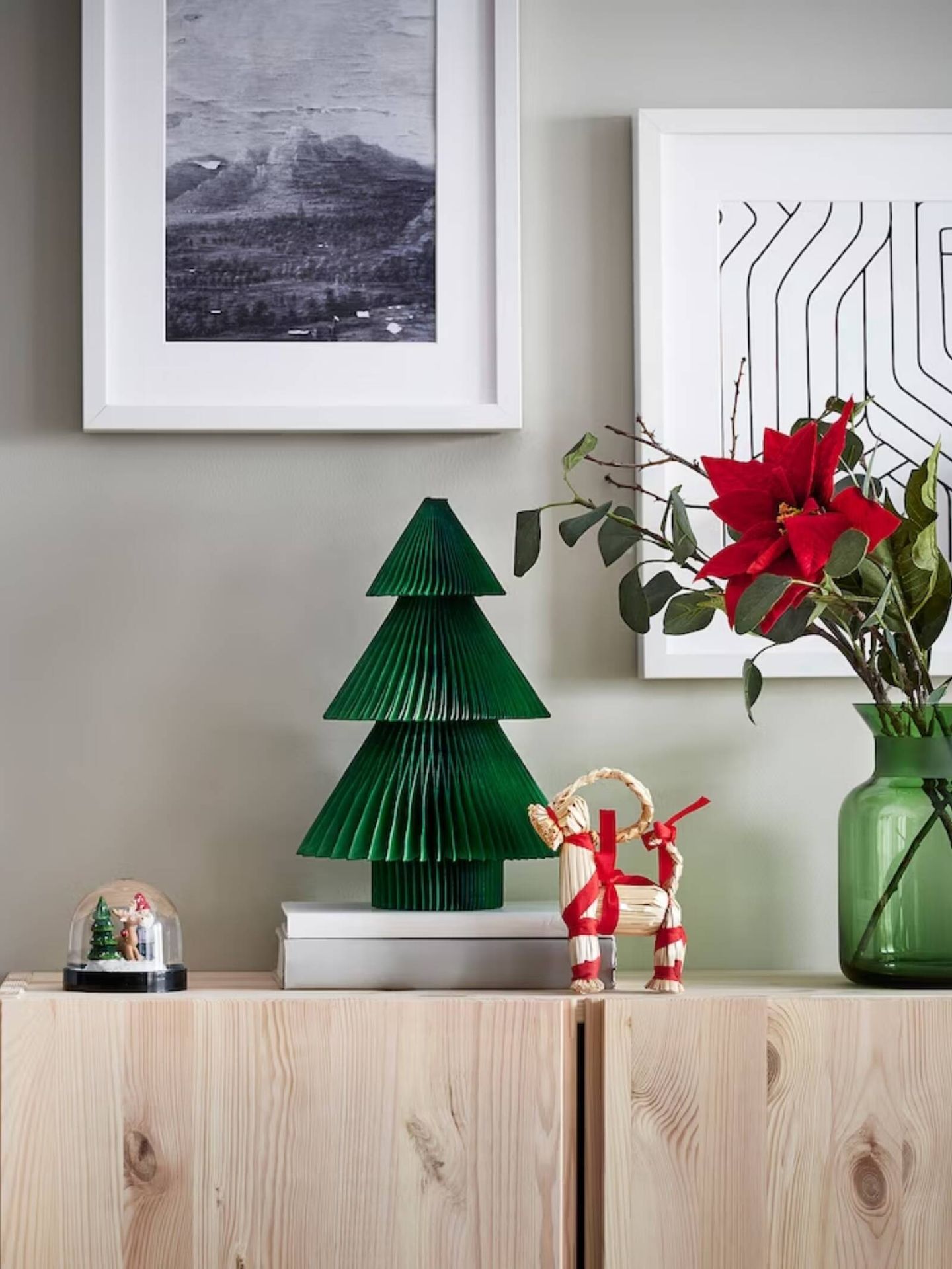 Adornos de Navidad de Ikea por menos de 20 euros para una casa perfectamente decorada. (Cortesía/Ikea)