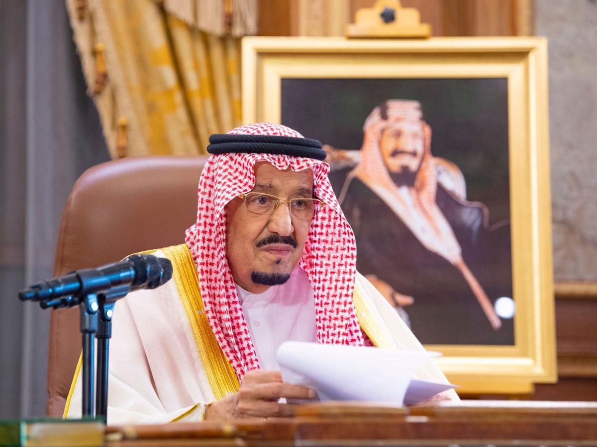 Foto: El rey de Arabia Saudí. (EFE)