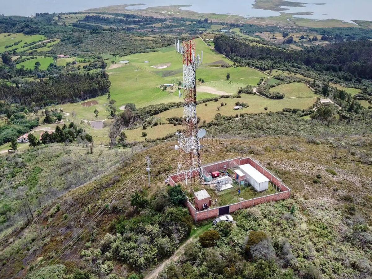 Foto: Torre de telecomunicaciones de Ezentis en Colombia. 