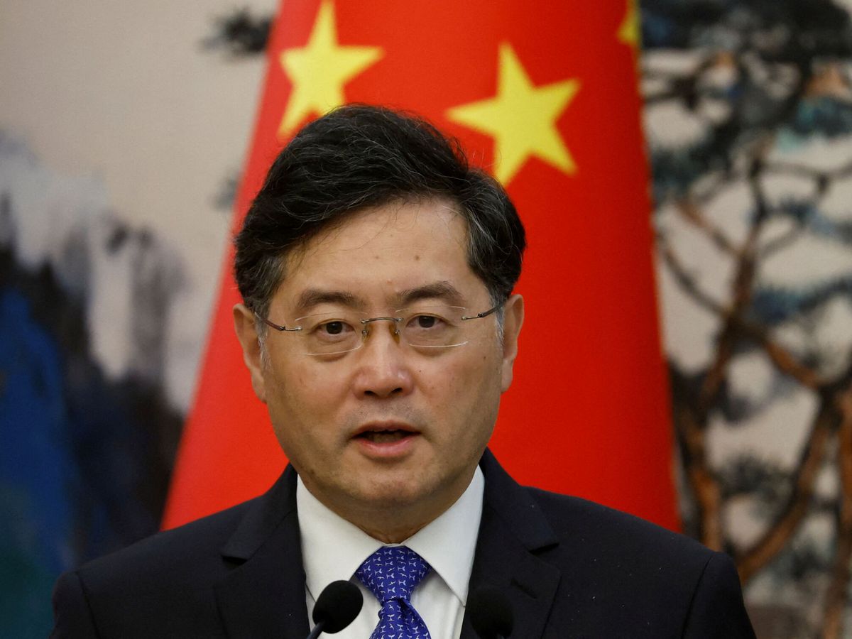 Foto: El ministro chino de Exteriores, Qin Gang, en una fotografía de archivo. (Reuters/Pool/Thomas Peter) 
