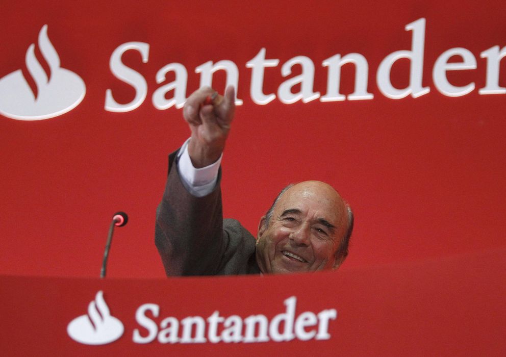 Foto: El presidente del Banco Santander (Emilio Botín)