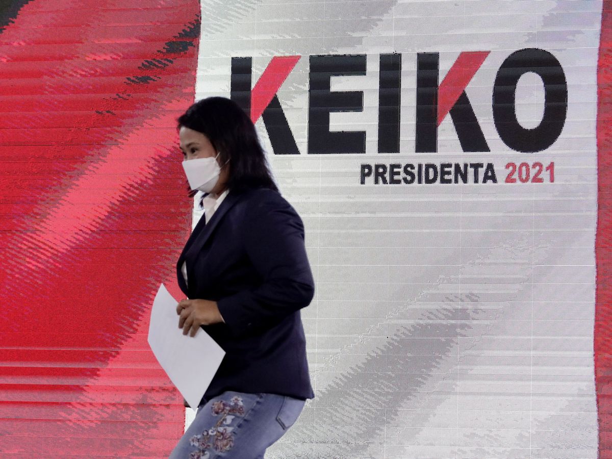 Foto: La candidata a la presidencia de Perú, Keiko Fujimori. (Reuters)