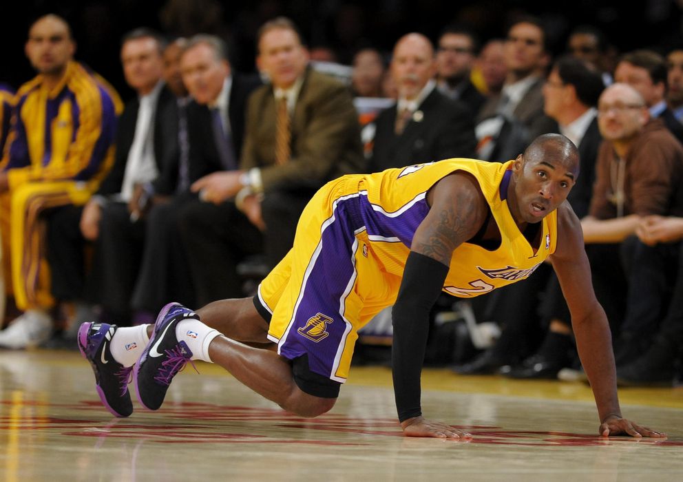 Foto: Kobe Bryant, en un partido con los Lakers (Efe). 