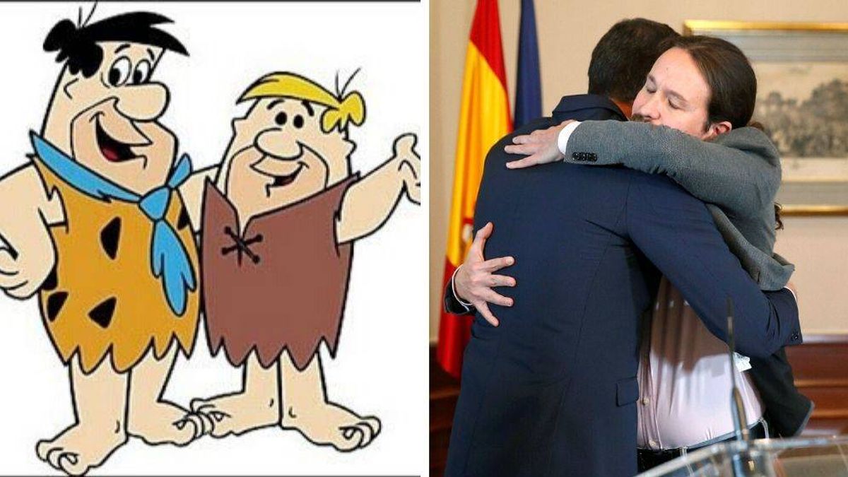 "¿Nos sacarán de la edad de piedra?": el preacuerdo PSOE-Podemos, en memes