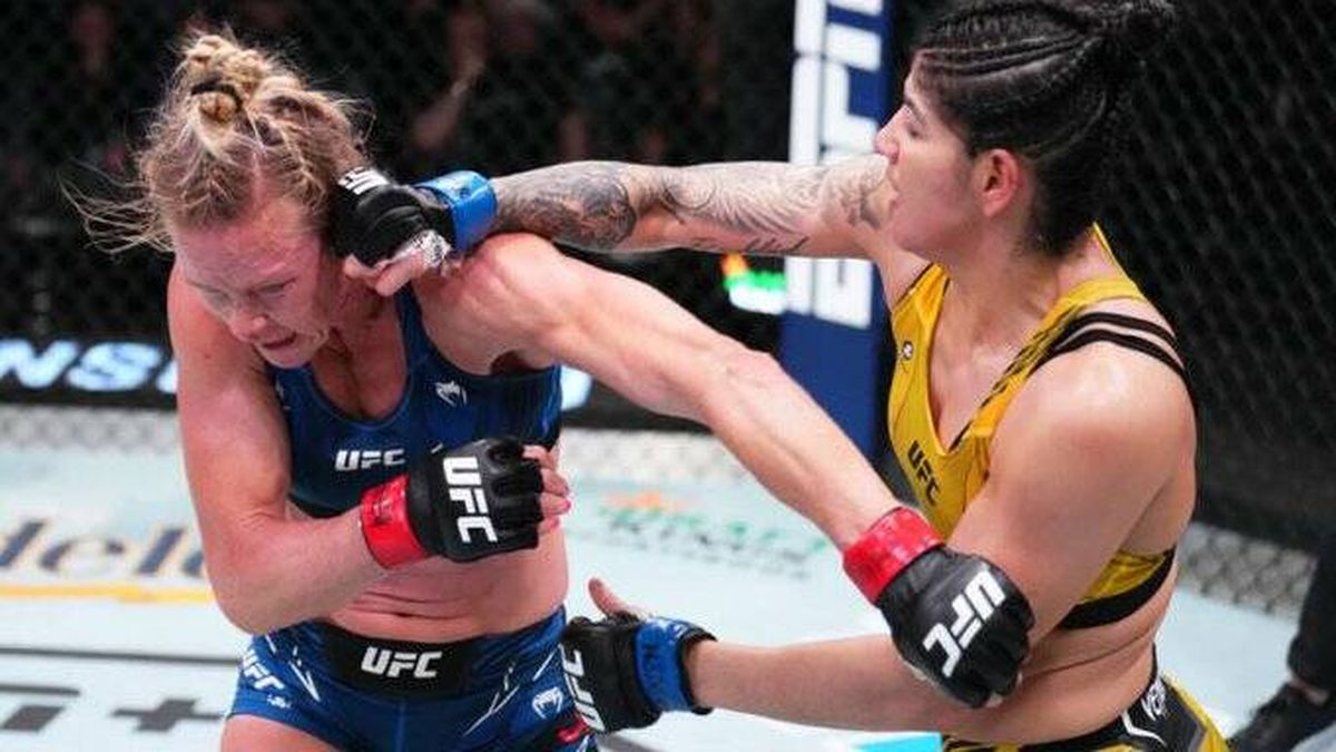 UFC Vegas 55 | Ketlen Vieira vence a Holly Holm en una pelea dividida para los jueces