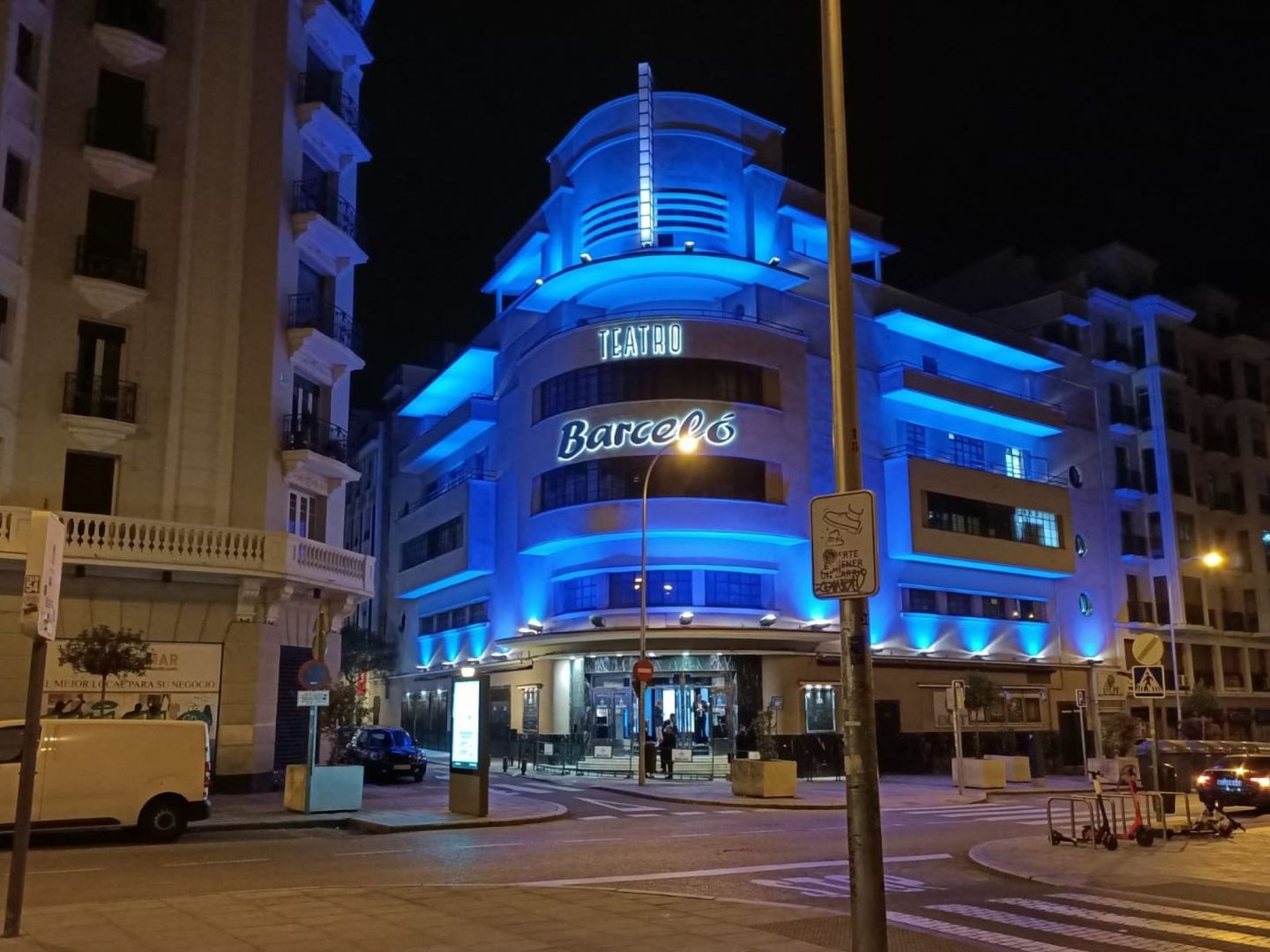 El teatro Barceló, en Madrid. (EFE)