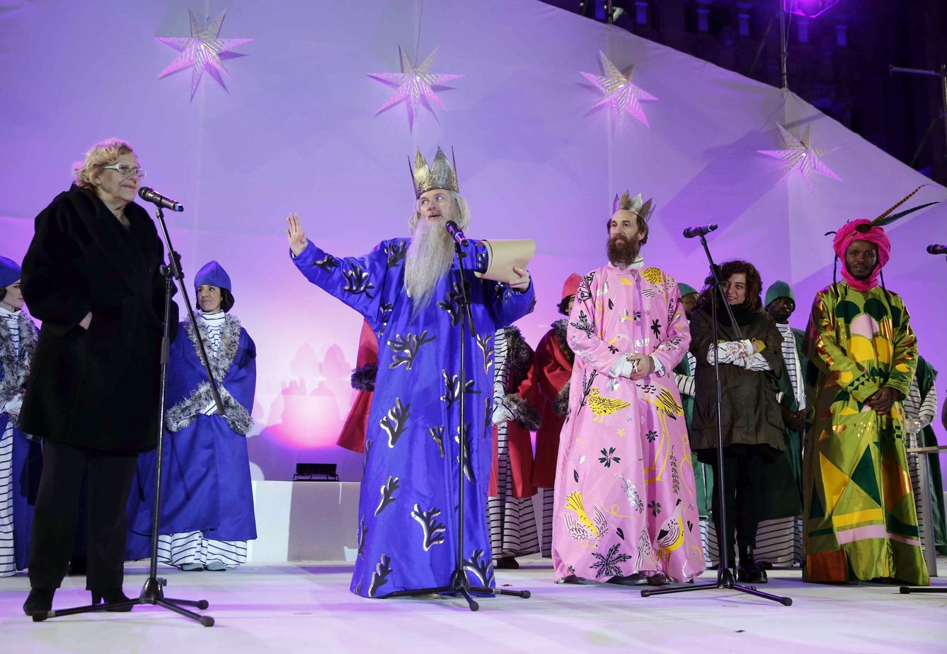 La polémica Cabalgata de Reyes de Madrid  (Efe)