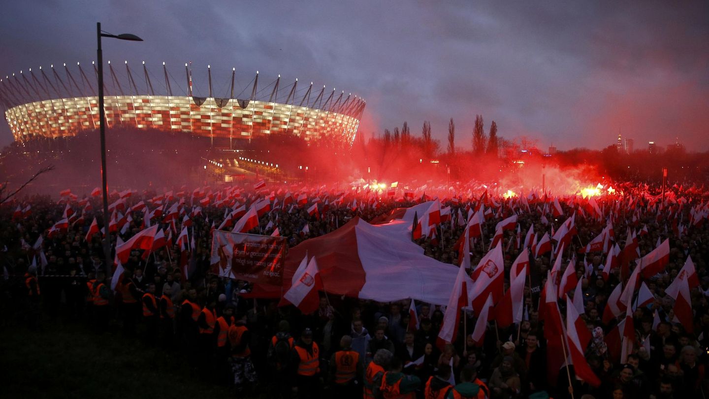 Manifestación nacionalista en Varsovia en 2015. (Reuters)