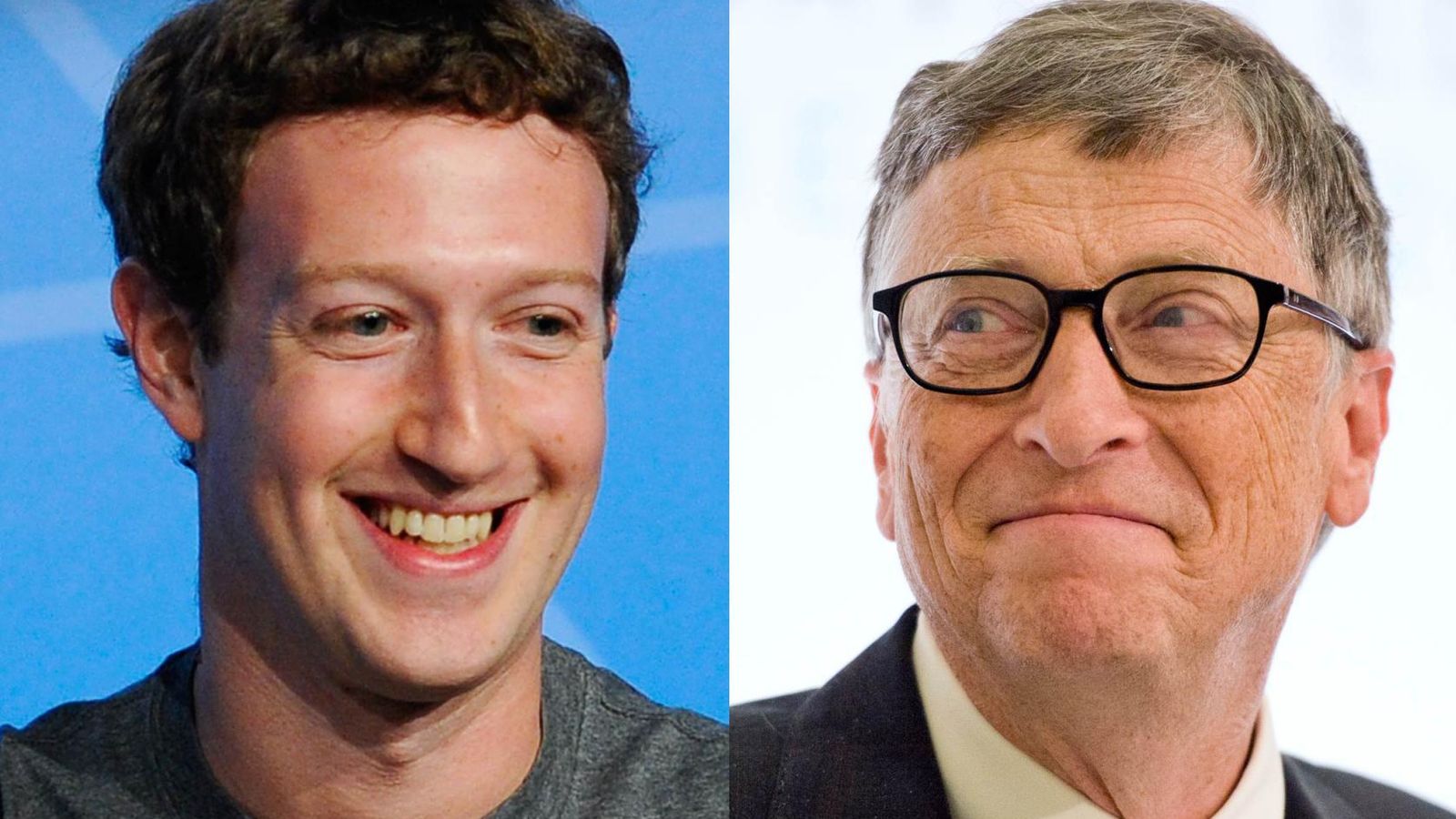 Foto: Mark Zuckerberg y Bill Gates (revista Time)