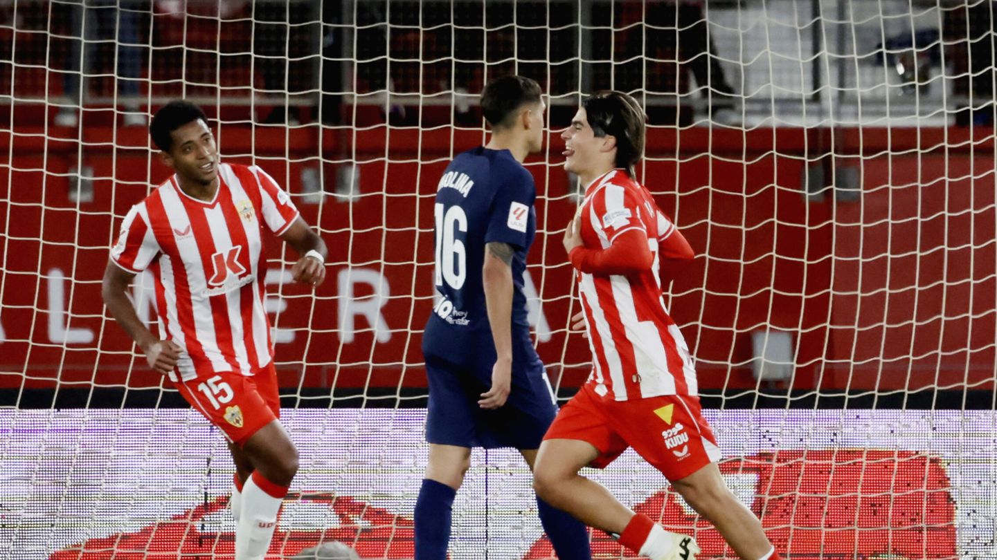 Luka Romero marcó dos goles ante el Atleti. (Reuters/Vincent West)