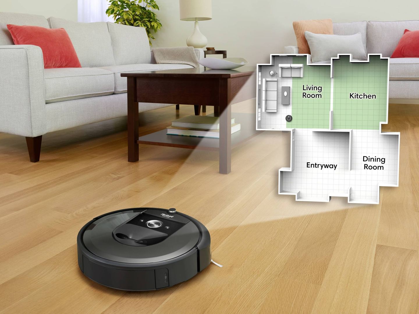 La nueva Roomba es capaz diferenciar habitaciones. (EC)