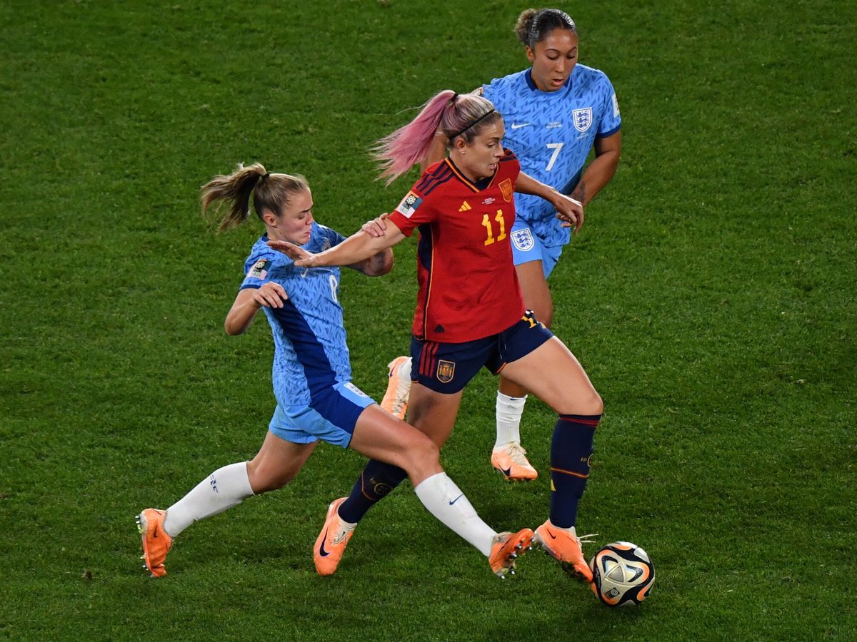 Foto: Final entre España e Inglaterra. (EFE/EPA/Bianca de Marchi)